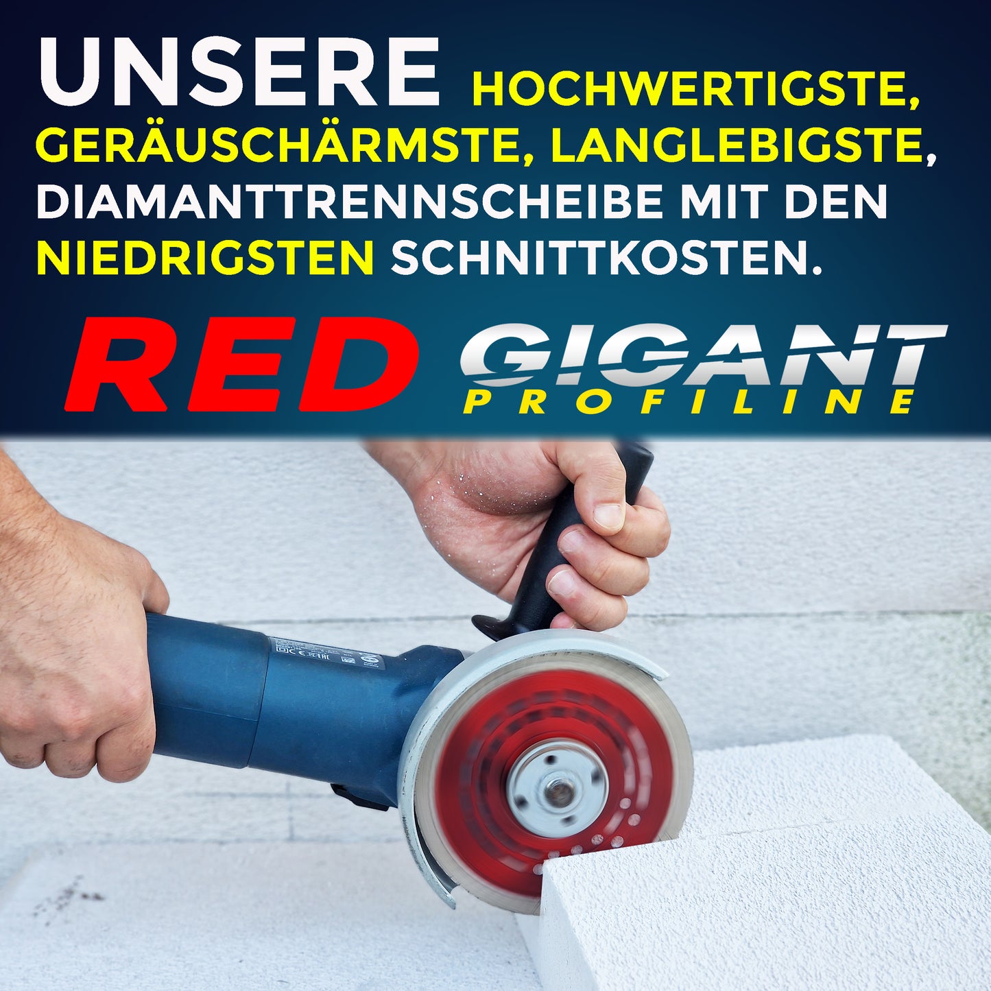 Diamantdoorslijpschijf 125mm voor gewapend beton | Doorslijpschijf voor gewapend beton, diamantschijf voor gewapend beton