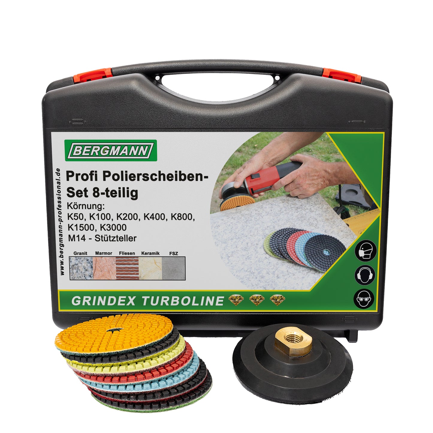 Jeu de disques de polissage BERGMANN®
