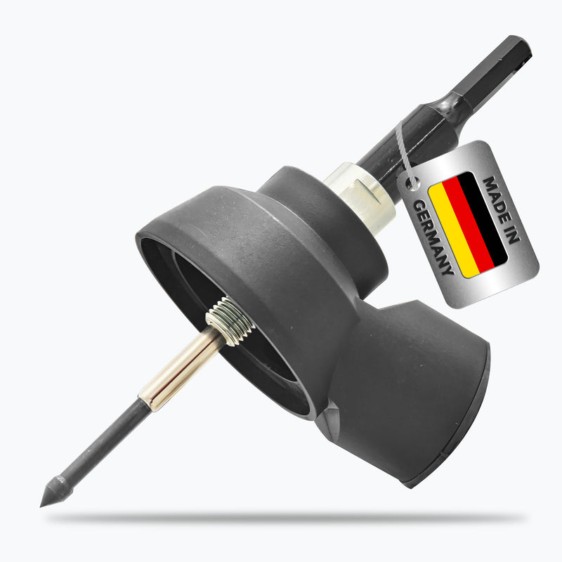 Dosensenker Absaugung | MADE in GERMANY | Diamantbohrkrone Absaugung für Bohrkrone 68mm / 82mm- Staubabsaugung - Absaughaube